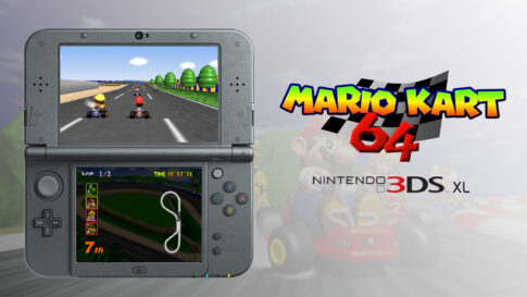 『マリオカート64』の非公式ネイティブ3DS移植版が公開！2画面UIやタッチ操作にも対応
