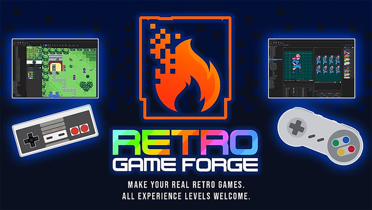 実機で動くNES／SNES用ゲームが作れる!?　NESmaker後継『RetroGameForge』がKickstarterを開始