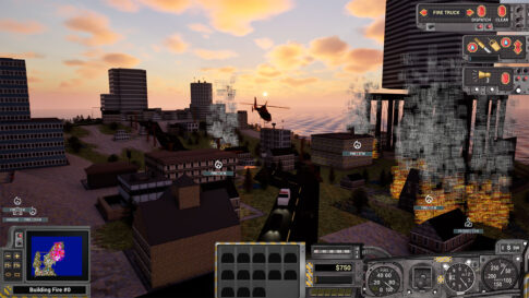 『SimCopter』をUnreal Engine 5で一から再構築！ 『SimCity 2000』の自作都市も飛べる初の公開版が登場