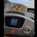 NINTENDO64の前面ロゴが動く液晶に！GIFを表示できる改造「UltraJewel 64」がGitHubで公開