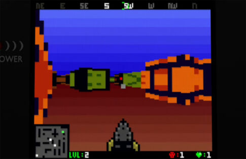 ゲームボーイカラーで“ウルフェンシュタイン風”3D FPSが動く！独自レイキャスティングエンジン採用の『WOLF』が配信開始