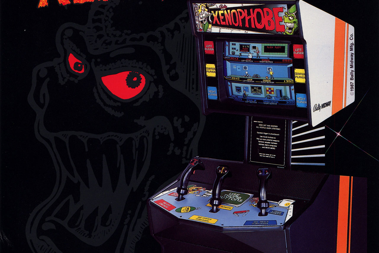 Analogue Pocketで1987年のアーケード『Xenophobe』が動く！MCR-68000を再現するopenFPGAコア公開