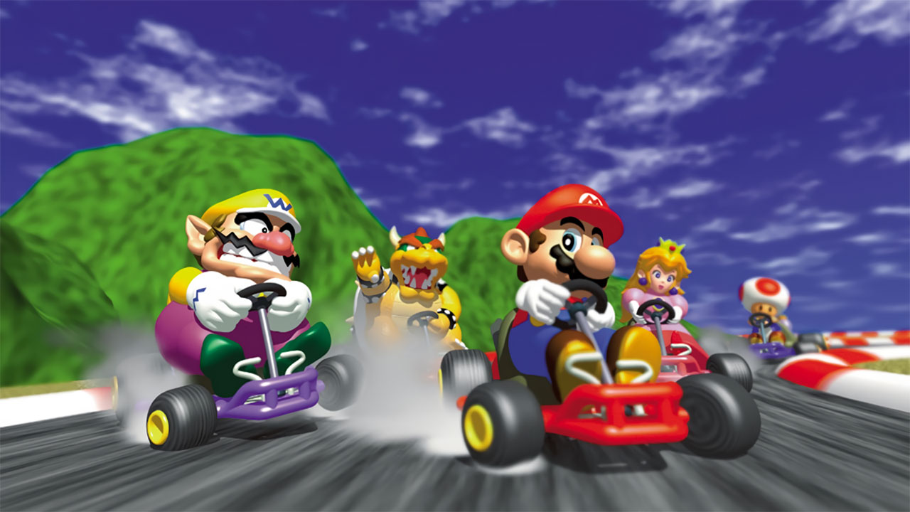 開発中の『マリオカート64』ではカメックが参戦していた! E3 1996向け初期映像をVGHFがデジタル化