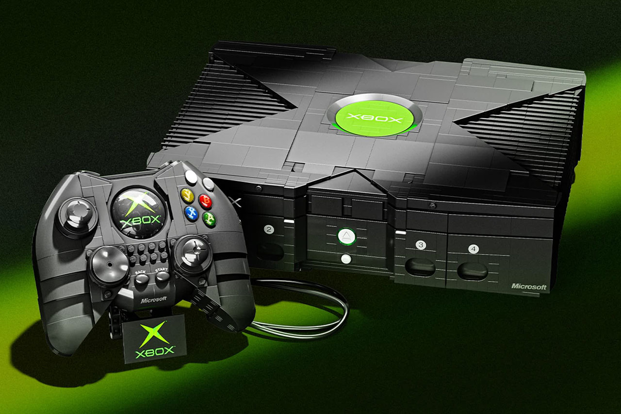 初代Xboxを原寸大で再現! 3,509ピースの巨大ブロックセットがMattelから登場
