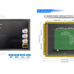 21.3インチの4:3液晶モニターがArcoodaから販売中！ 1600×1200・15／24／31kHz対応でスピーカーも内蔵