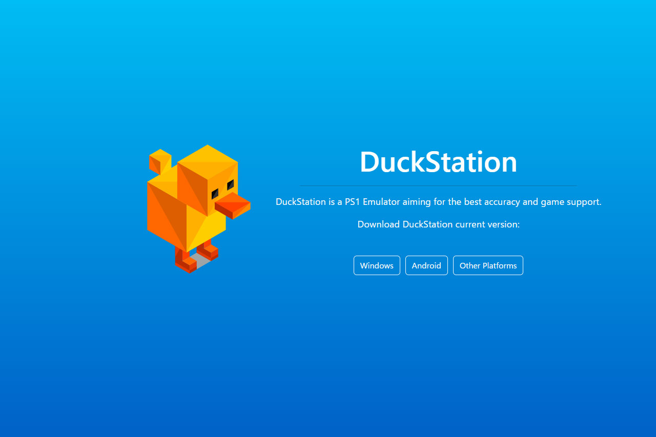 PS1エミュ『DuckStation』Preview版で本体リージョンを起動中に変更可能に。PAL判定の変化に合わせて表示設定も更新