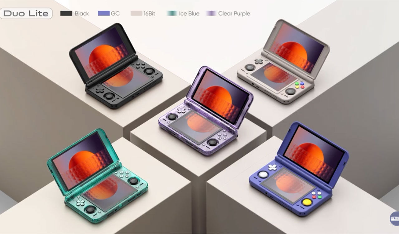 Retroid「Pocket Duo」に廉価版「Duo Lite」も登場!2画面OLED/LCDの2モデル展開に