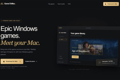 Windows版『Age of Empires IV』をApple Silicon Macで動かす「GameToMac」が公開!Steam版を利用、今後は対応ゲーム拡大へ