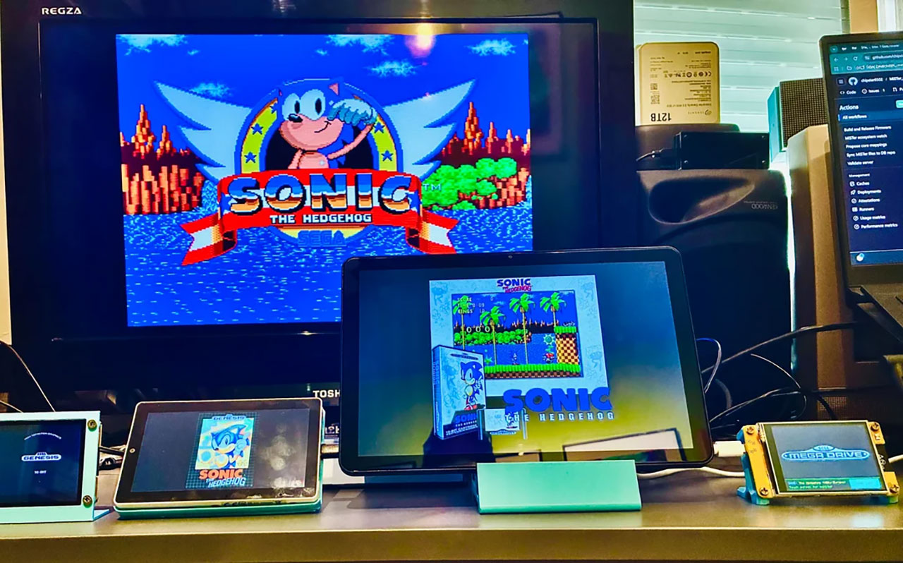 MiSTer FPGA用『MiSTer Monitor v2.11』公開を告知!時計付きスタンバイや全画面アート表示に対応