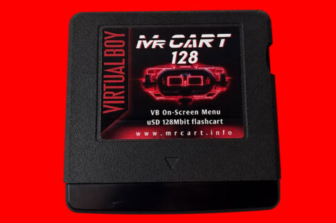 バーチャルボーイ用『MrCART 128』予約開始。16MB化＆最大3倍高速化、MP3／WAV拡張音源も搭載
