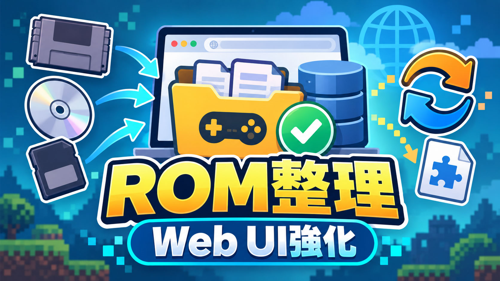 ROM整理ツール『OxyROMon 0.24.0』公開。ブラウザからROM変換・整合性チェック・PS3 IRD管理まで可能に