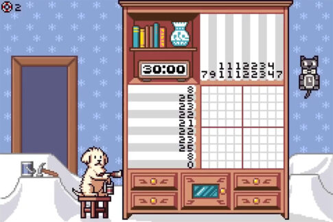 GBA新作『Pixel Pup』が純正ワイヤレスアダプタに対応！ふたりで3問を競うパズルレースも追加