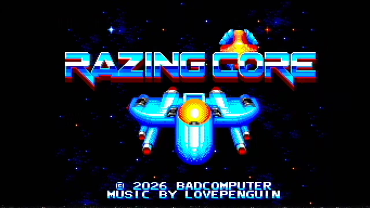 2026年のマークIIIに全7面の新作STG!「Razing Core」正式版が配信、無料体験版も