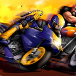 『Road Rash 64』のマリオカートコースで甲羅・バナナ・スターが使用可能に。Recompiled 1.4.2公開