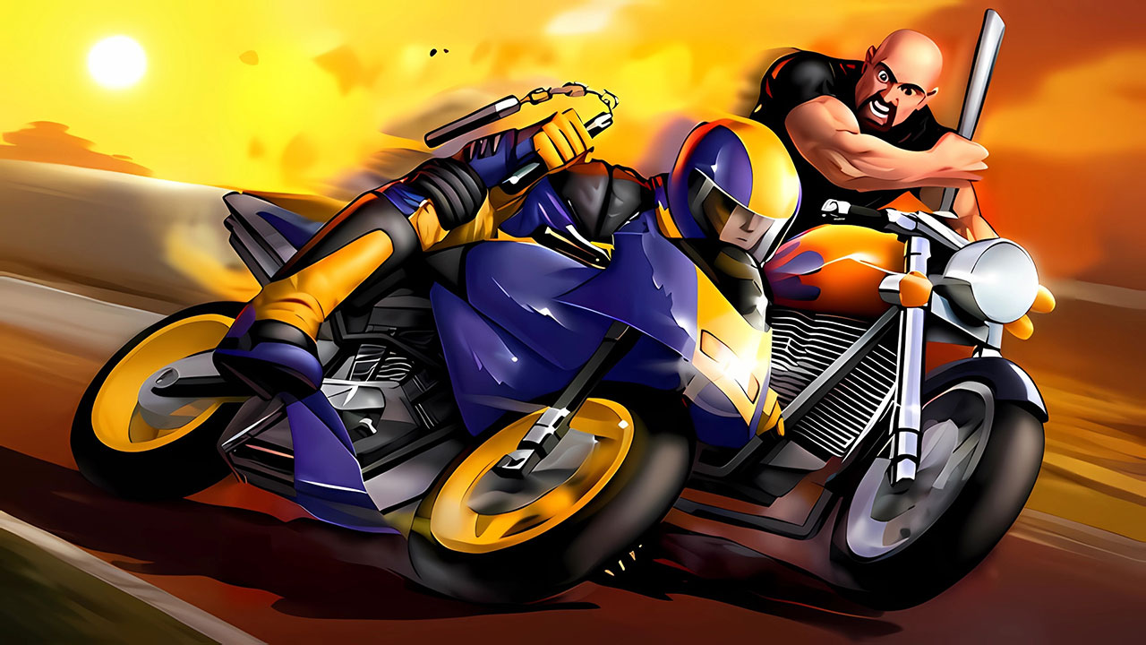 『Road Rash 64』のマリオカートコースで甲羅・バナナ・スターが使用可能に。Recompiled 1.4.2公開
