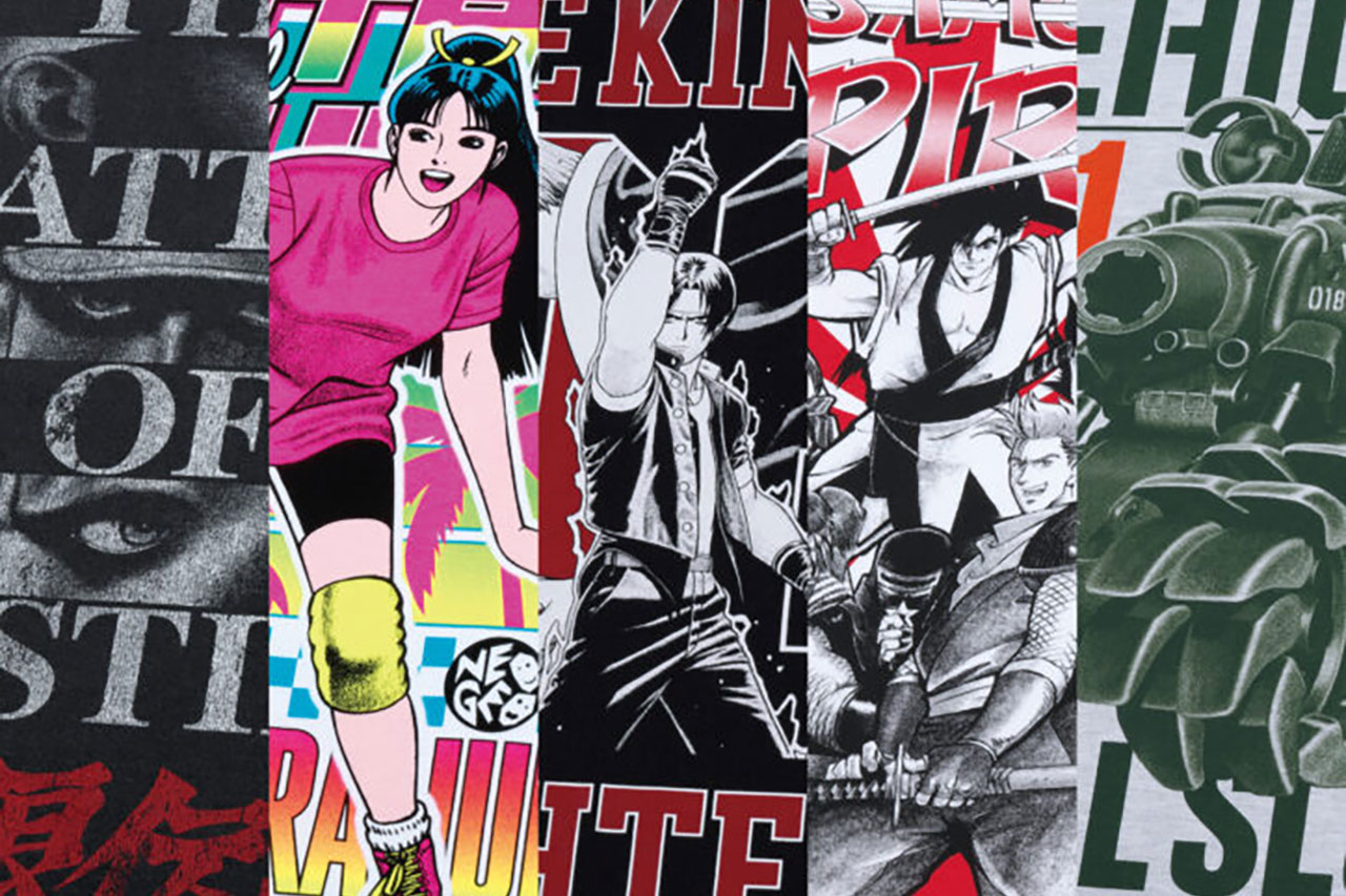 『KOF’96』『餓狼伝説』『サムスピ』『メタルスラッグX』がTシャツに! 墓場の画廊でSNK新グッズ発売
