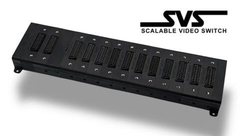 D端子対応「Scalable Video Switch」が実在庫化。SVS全モジュールが購入可能、出荷開始へ