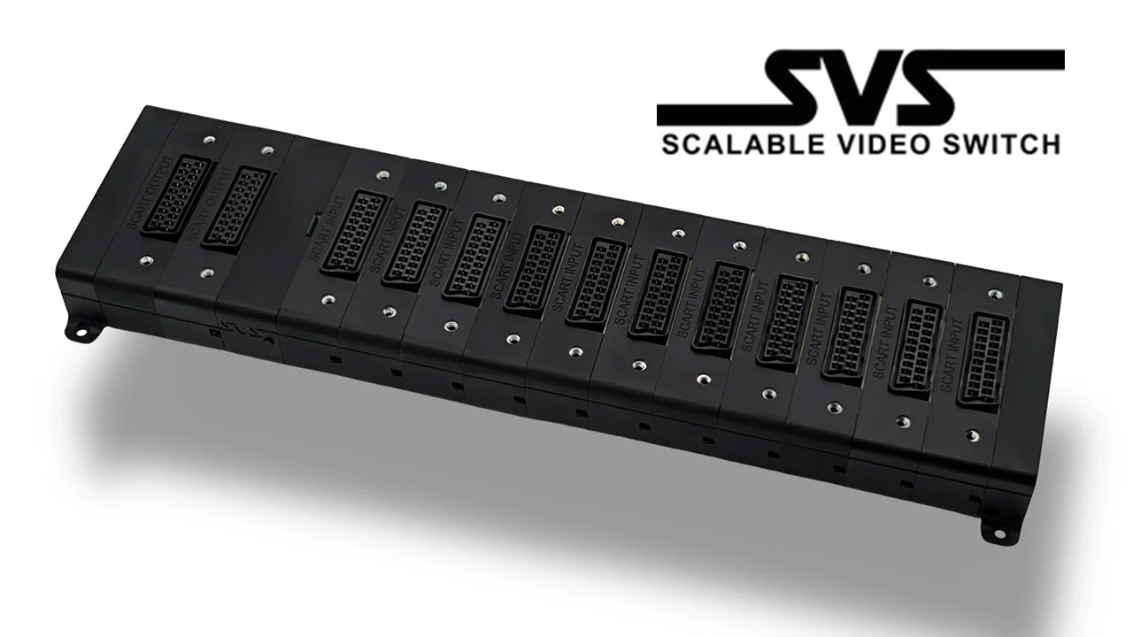 D端子対応「Scalable Video Switch」が実在庫化。SVS全モジュールが購入可能、出荷開始へ