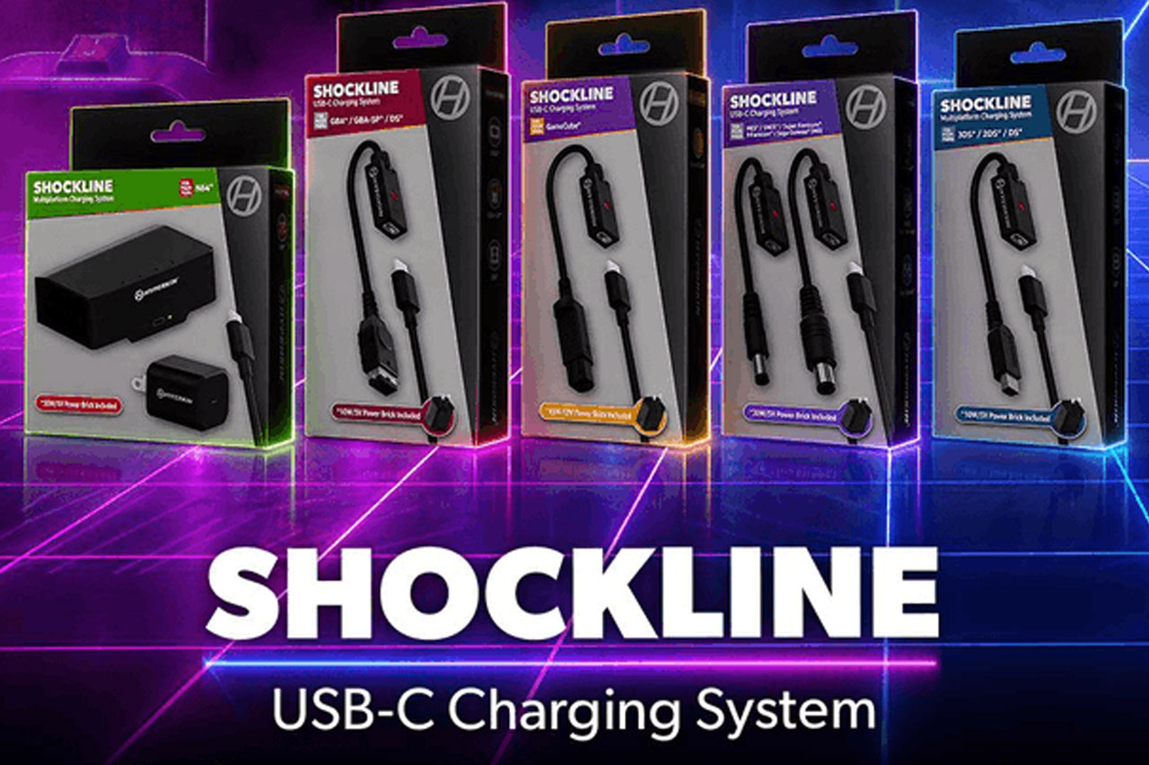 古い電源をUSB-C給電へ。『ShockLine』N64・ゲームキューブなど5キットをHyperkinが販売告知