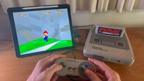 スーファミ実機で『スーパーマリオ64』風3Dが動く！ Super FXチップを使った「Super Mario FX」が公開