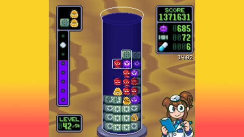 『ドクターマリオ』風だけど盤面が回転!? 16ビット風パズル『Annalynn MD』の無料体験版が公開