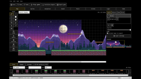 自分だけのレトロゲームを作れる無料ツール『Bitiverse Studio』が登場！ ドット絵や音楽、ゲーム処理までまとめて制作