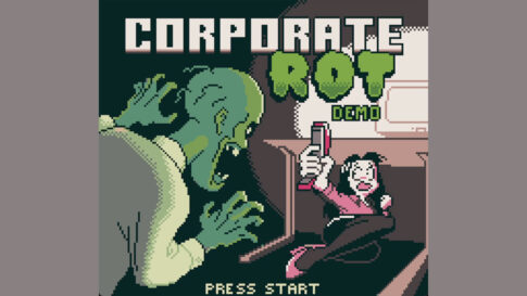 ゲームボーイカラーでゾンビだらけの会社から脱出！ 『Corporate Rot』の無料体験版が公開