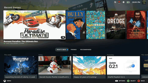 Retroid Pocket 5でもSteamゲームに挑戦！Android向け「DroidDeck 0.3.2」がAdreno 650に実験対応