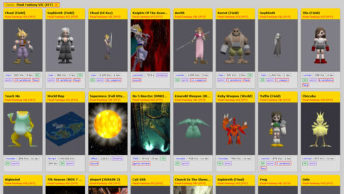 『FFVII』のモデルをすぐ見比べたい――PS1・N64の「デジタル博物館」制作者が開発理由を語る