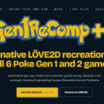 『ポケモン ルビー/サファイア』もPCなどで再構築。「Gen1Recomp」が第3世代含む11作品に対応