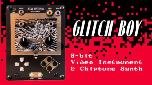 レトロゲームの「画面バグ」を自在に操る！映像も音も変化させる8bit装置『Glitch Boy』
