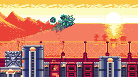 『ロックマン』ライクな2Dアクション『Gravity Circuit 2』！ ふたりの主人公を試せる無料体験版が配信中