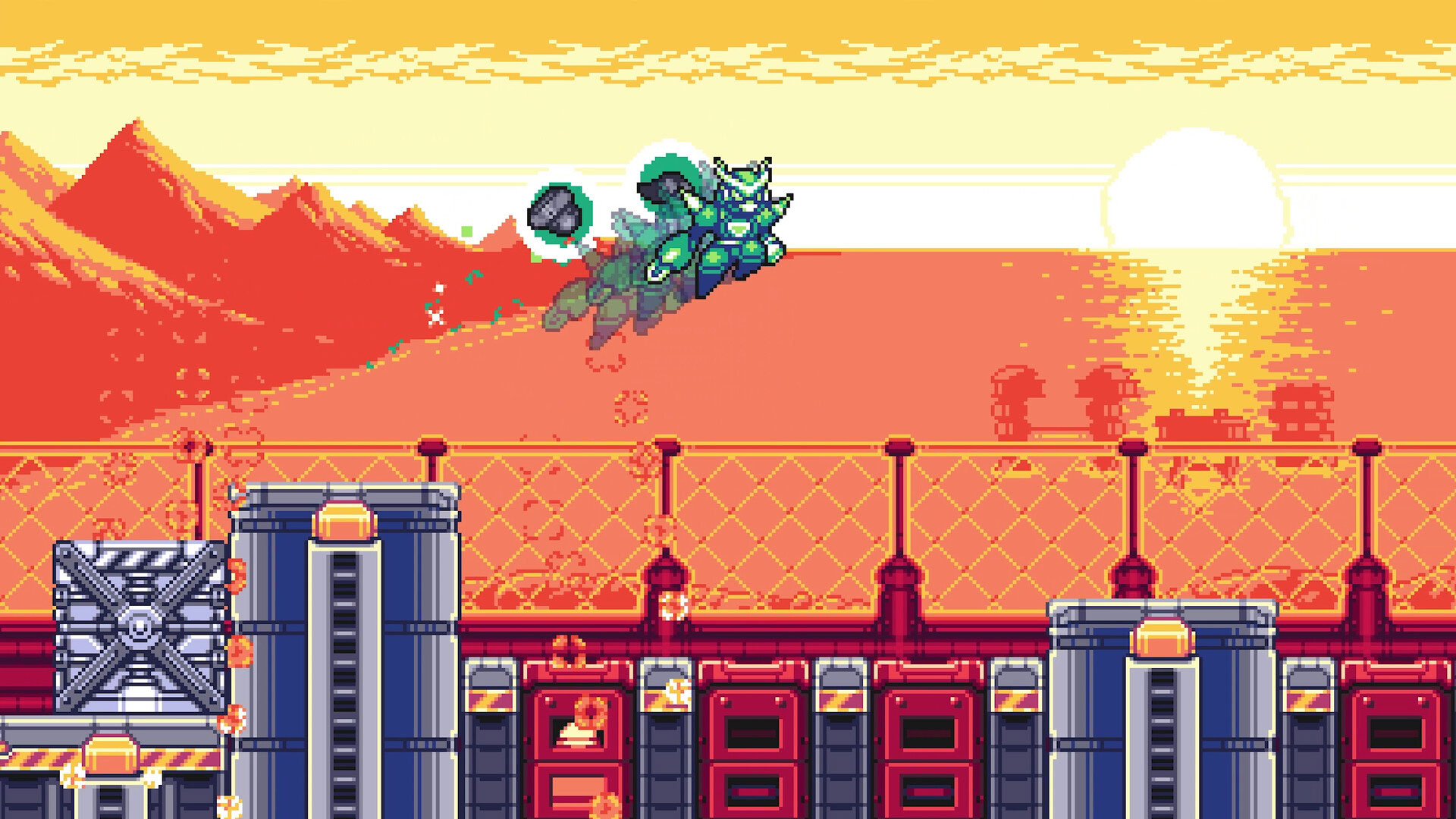 『ロックマン』ライクな2Dアクション『Gravity Circuit 2』！ ふたりの主人公を試せる無料体験版が配信中