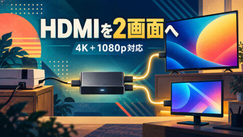PS3やMiSTer FPGAの映像を2画面へ！ 8K／4K対応HDMI分配器をRetroRGBが実機検証、特殊な映像信号には注意も