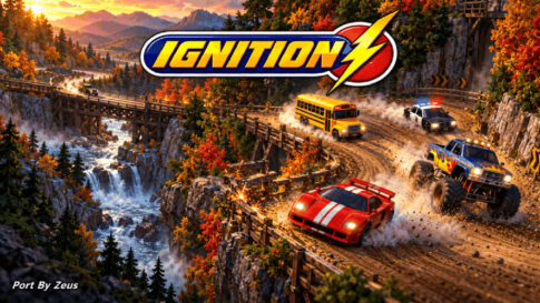 1997年のPCレースゲーム『Ignition』がPS Vitaで遊べる！非公式移植v1.0公開