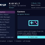 ドリームキャスト用「K-UI 1.7」がDreamShellから独立。Windows CEゲームのSD起動にも実験対応
