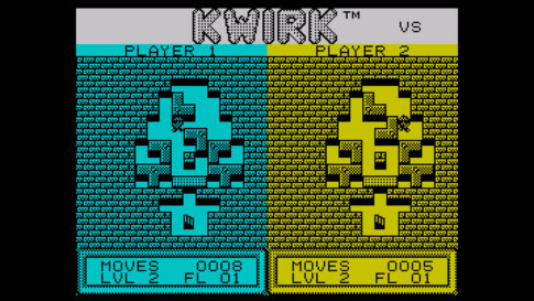 ゲームボーイの『パズルボーイ』がZX Spectrumに移植！ 128K版では画面分割のふたり対戦にも対応