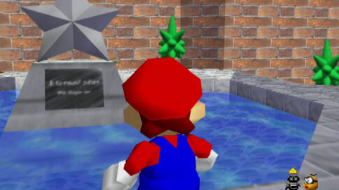 『スーパーマリオ64』の謎「L is Real 2401」に新解析！ 石碑には「Eternal Star」と書かれていた？