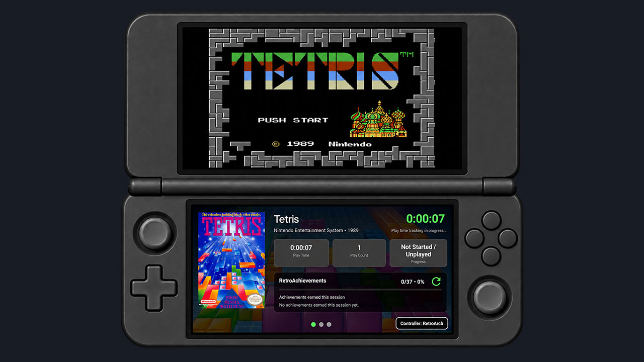 Androidの2画面携帯ゲーム機がさらに便利に!「LaunchBox 1.23」公開、ゲーム一覧と詳細情報を別々に表示