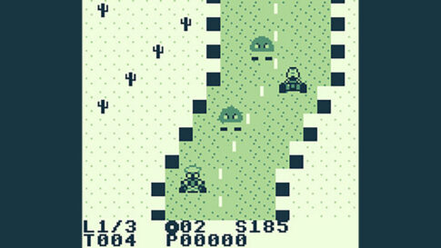 ゲームボーイ風『マリオカート』デメイクが無料公開。ブラウザーでスマホから遊べる「Mario Kart Rally DMG」