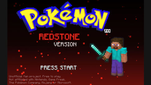『ポケモン ファイアレッド』の世界でマイクラ!? 採掘や建築もできる「Pokémon Redstone」がブラウザーから無料でプレイ可能