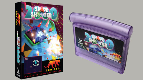 Atari Jaguarに新作3Dシューティング『Shape Shooter 2000』が登場！ 36ゾーンと3つのゲームモードを収録
