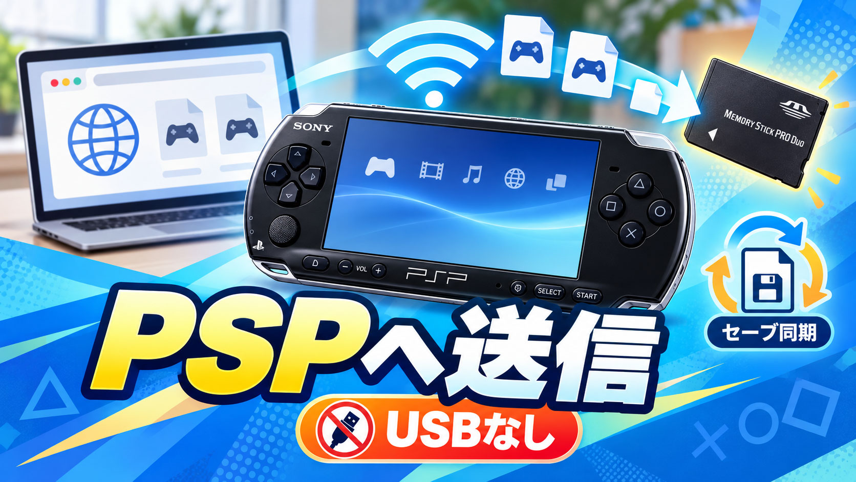 PSPへUSBコピーなしでゲームを転送。「Skiff 0.5.0」がRomMのWeb画面からの送信に対応