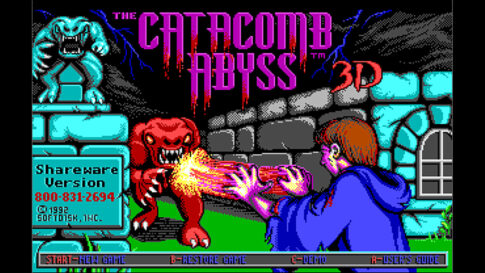 1992年のDOS向けFPS『The Catacomb Abyss』がメガドライブに移植！ 全19ステージを収録したROMを公開