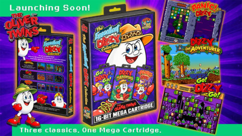 『Dizzy』誕生40周年を記念したメガドライブ用カートリッジが登場へ！3作品を収録した『The Eggcellent Dizzy Collection』が発表