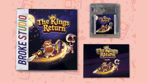 ゲームボーイカラー向け新作『The King's Return』が登場！ 全6ワールドの冒険を実カートリッジで楽しめる