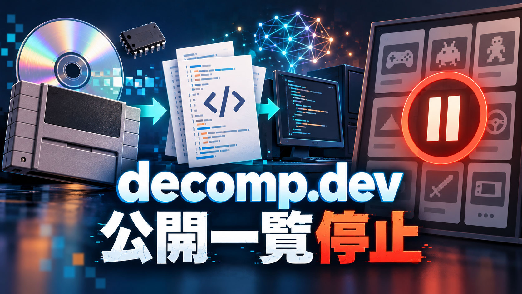 ゲームのデコンパイル進捗サイト「decomp.dev」が公開一覧を停止。AI活用の拡大で何が起きたのか?