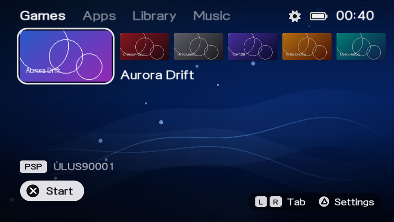 PSPの画面がPS1～PS5風に！非公式ランチャー「psp5 v1.5.0」公開、PSP Goにも対応