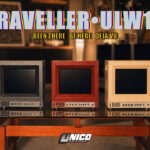 レトロゲーム向け4:3液晶『Traveller ULW10』がKickstarter準備中！ RGBs／VGA／HDMI対応で背面にゲーム機も収納
