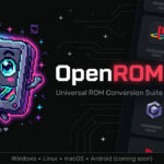 ROM変換を1本に集約？『OpenROM v3.6.1』公開。PSP ISO→CSO、PS1/DC→CHD、GC/Wii→RVZなどに対応